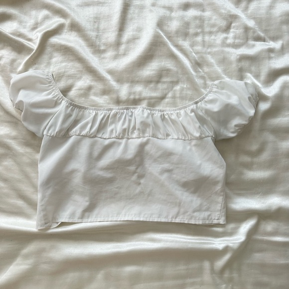 nwot tiger mist crop top - Picture 2 of 2